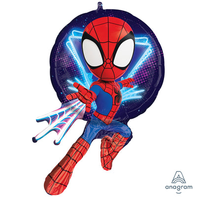 SuperShape Foil Balloon Roly Polies Spidey ANAGRAM 71cm 4858901