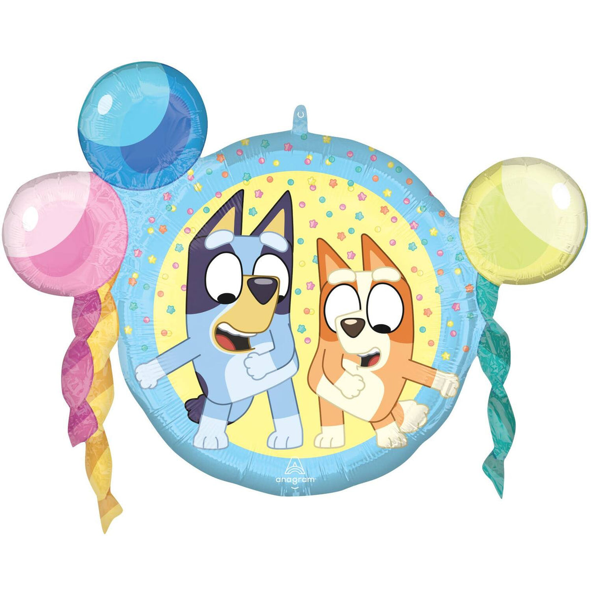 Balon Folie Figurina Bluey si Bingo
