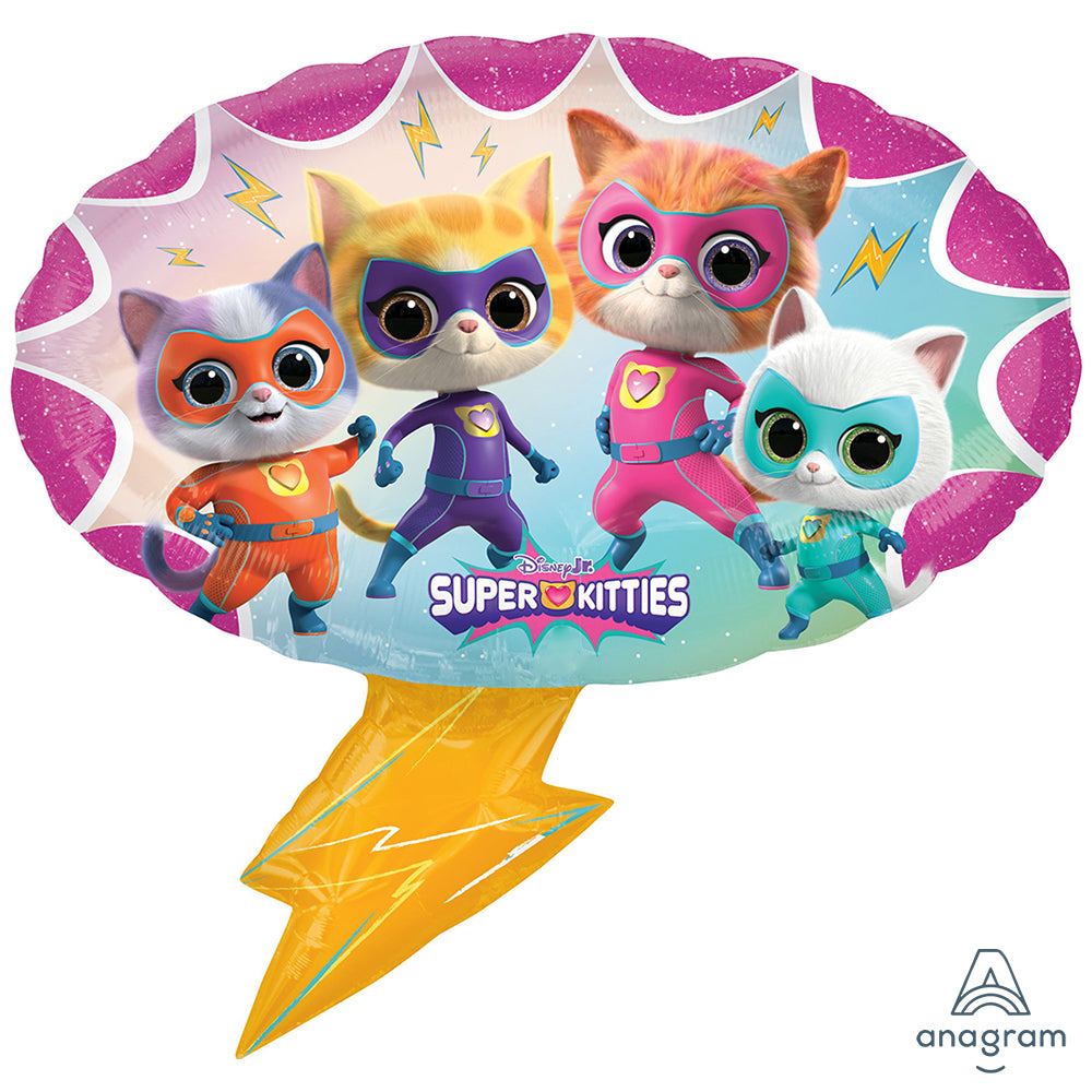 SuperShape Foil Balloon Super Kitties 68cm ANAGRAM 48680