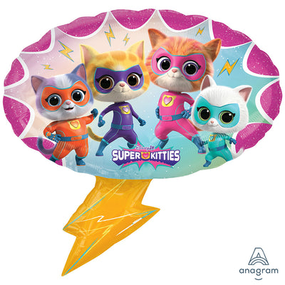 SuperShape Foil Balloon Super Kitties 68cm ANAGRAM 48680