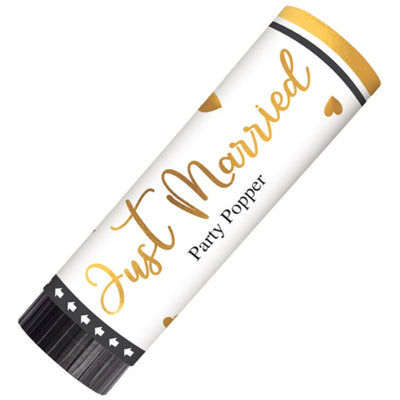 Set of 2 Confetti Cannons Just Married Amscan 9913264
