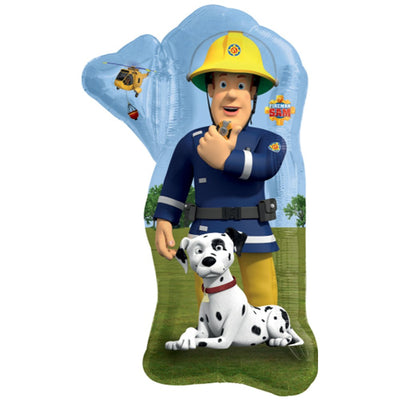 Fireman Sam Character Foil Balloon 55x83cm AMS 44882