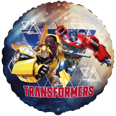 Round Foil Balloon Transformers 45cm