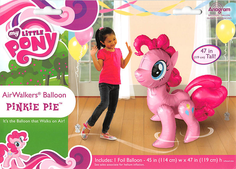 Balon Folie Airwalker My Little Pony Pinkie Pie 114x119cm Amscan 115513011