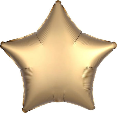 Satin Luxe Gold Star Foil Balloon 43cm ANAGRAM 3680401