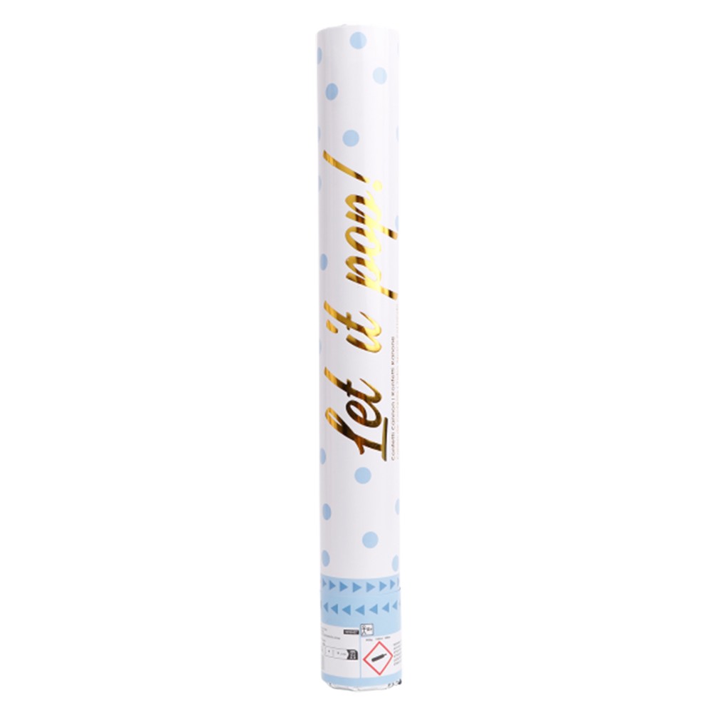 Tun Confetti Hartie Bleu 40cm 9916467