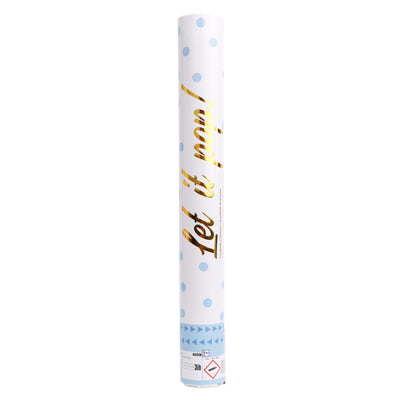 Tun Confetti Hartie Bleu 40cm 9916467