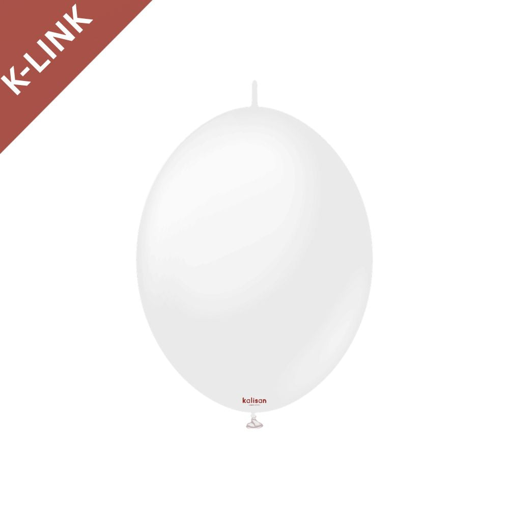 15cm K-Link Latex Balloons Opaque Snow White 7050 30670502
