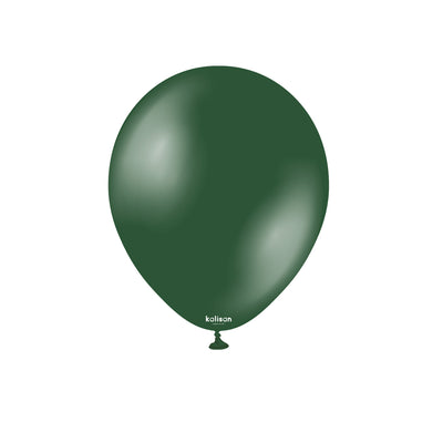 SET 50 Baloane Latex 13cm Emerald Green Metalic 7012