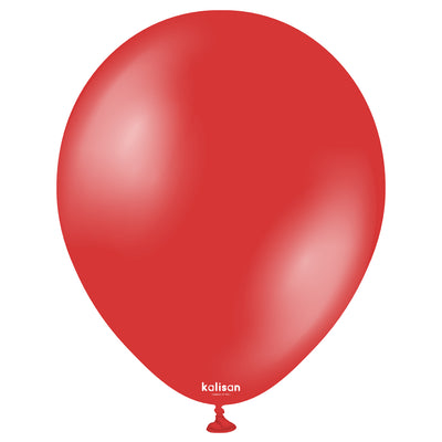 Balon Jumbo Latex 45cm Red Metalic 7015