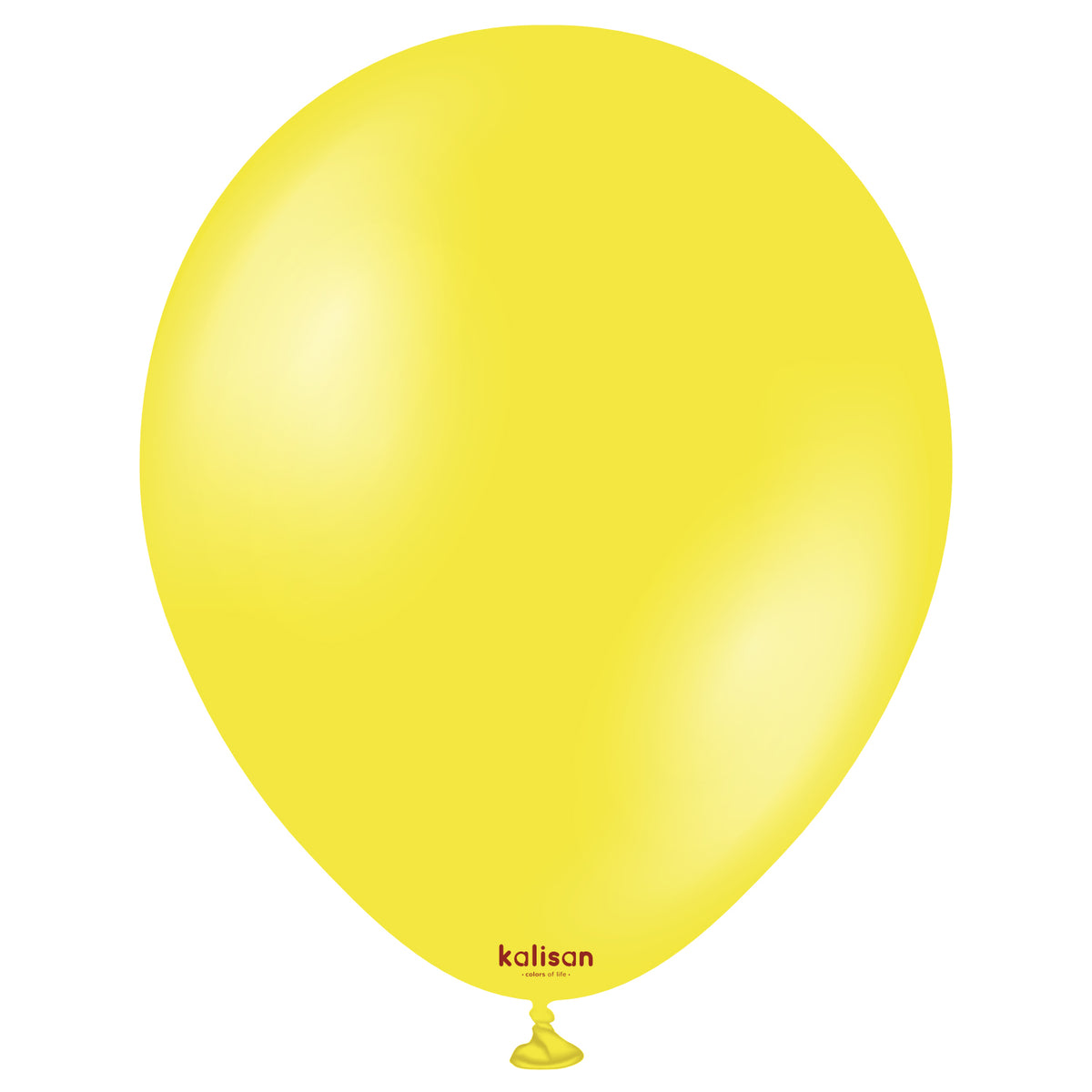 SET 50 Baloane Latex 28cm Yellow Metalic 7018