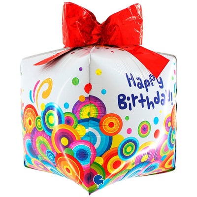 4D Cube Foil Balloon Gift 76 cm Grabo