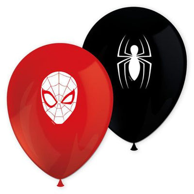 Set 8 Baloane Latex 28cm Ultimate Spiderman