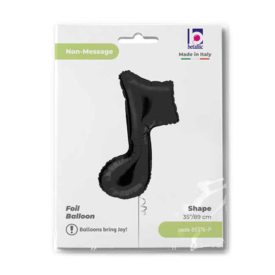 Foil Balloon Musical Note Single Figurine 89 cm Grabo