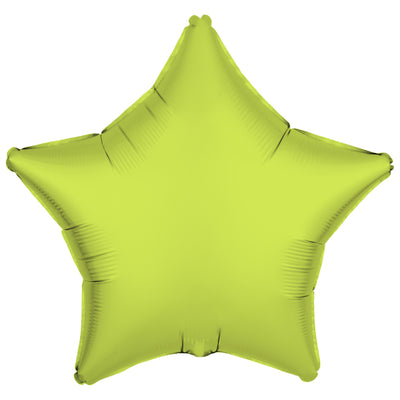 Balon Folie Stea Galben Neon 43cm R-10047-PKG