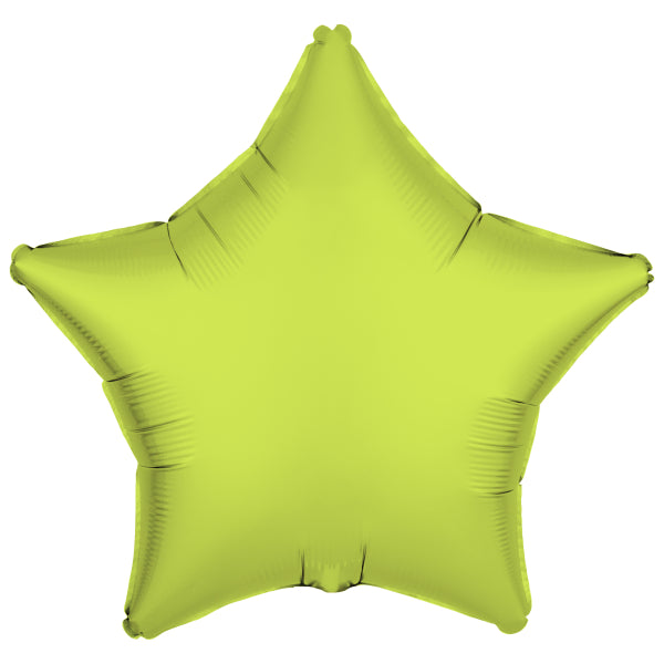 Balon Folie Stea Galben Neon 43cm R-10047-PKG