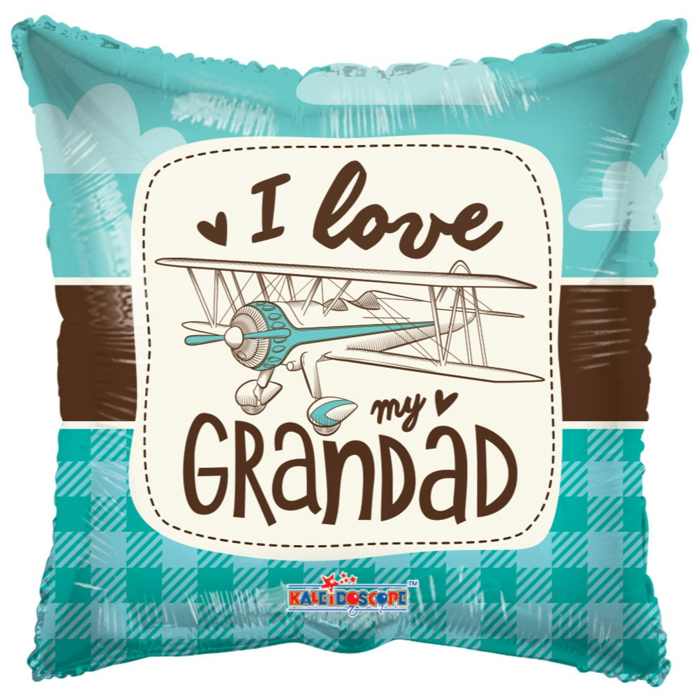 Balon Folie I Love my Grand dad 45cm