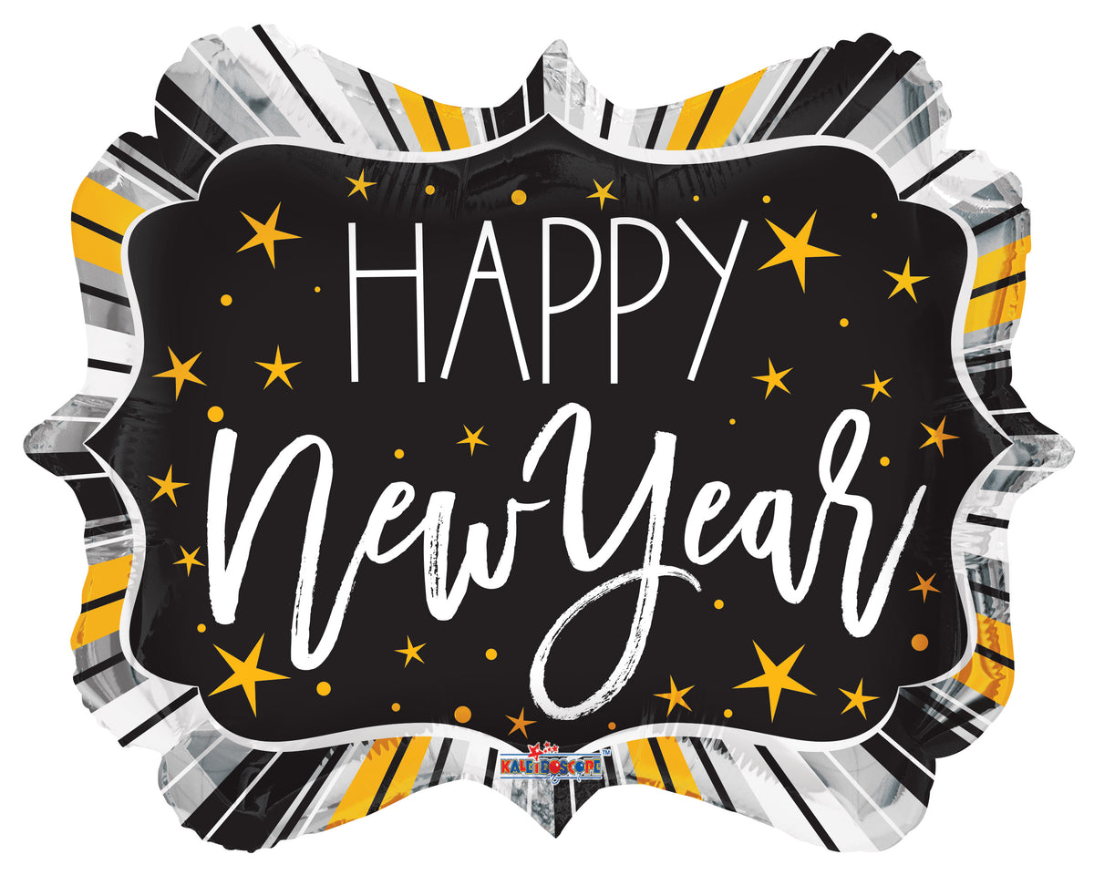 Balon Folie Figurina Happy New Year 45cm Conver
