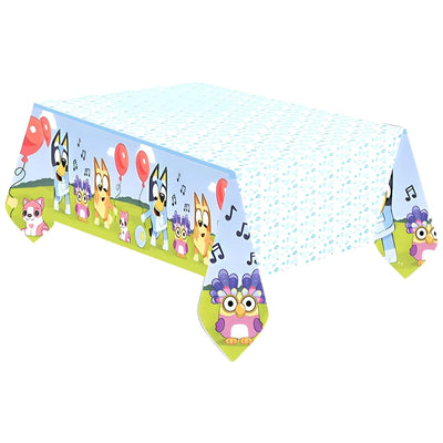 Tablecloth Bluey Party 120x180cm 9915380