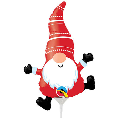 Foil Balloon Mini Gnome Figurine 35cm 19709 QUALATEX