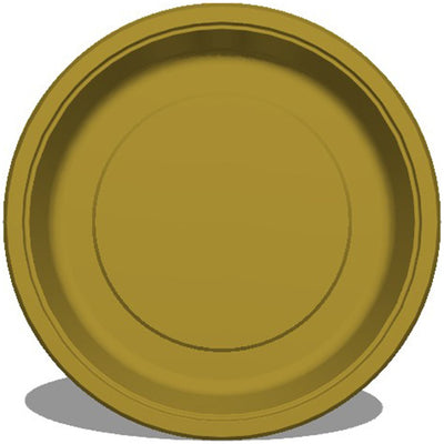 Set 8 Farfurii Petrecere Gold MT7064