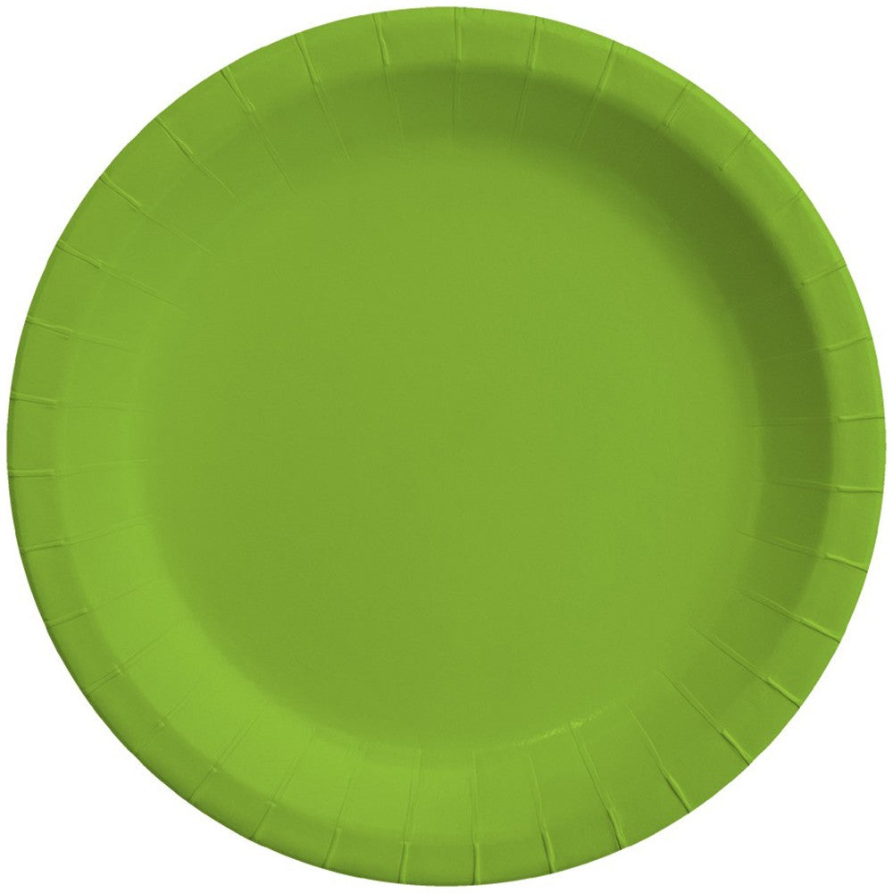 Set 8 Farfurii Petrecere Verde Lime Pastel PL6234