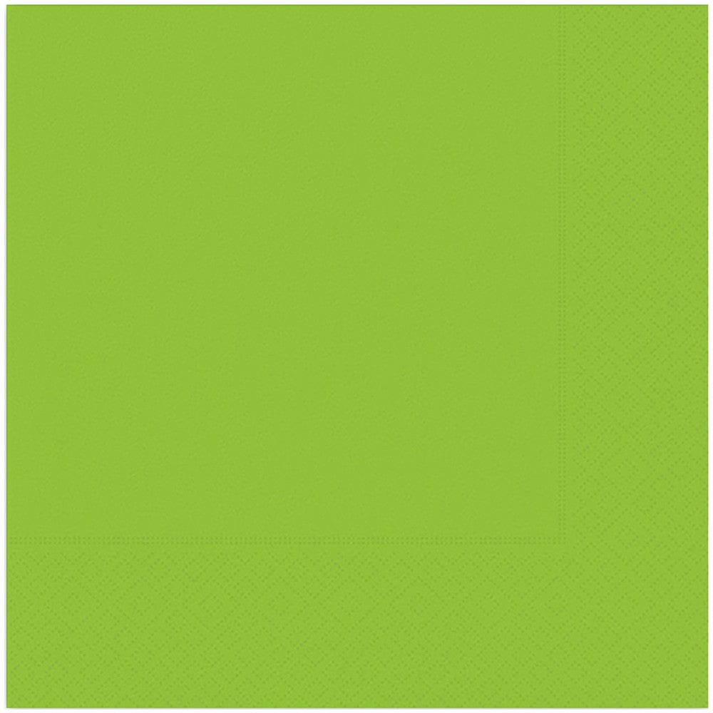 Set 16 Servetele Petrecere Verde Lime Pastel PL7062