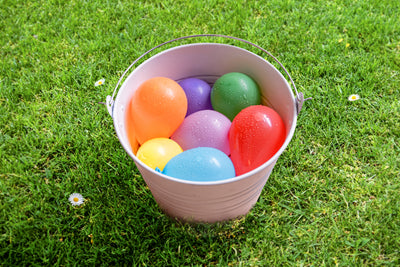 Set 100 baloane cu apa multicolore 8cm