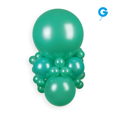 Baloane Latex 26cm Aquamarine Metalic GM90.62
