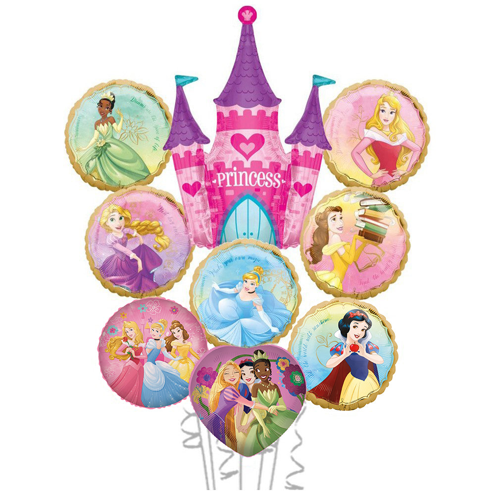 Princess 9 Balloon Bouquet 2020232-1