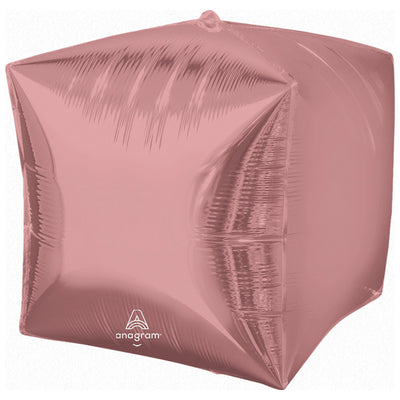 Cube Rose Gold Foil Balloon 38cm ANAGRAM 3618399