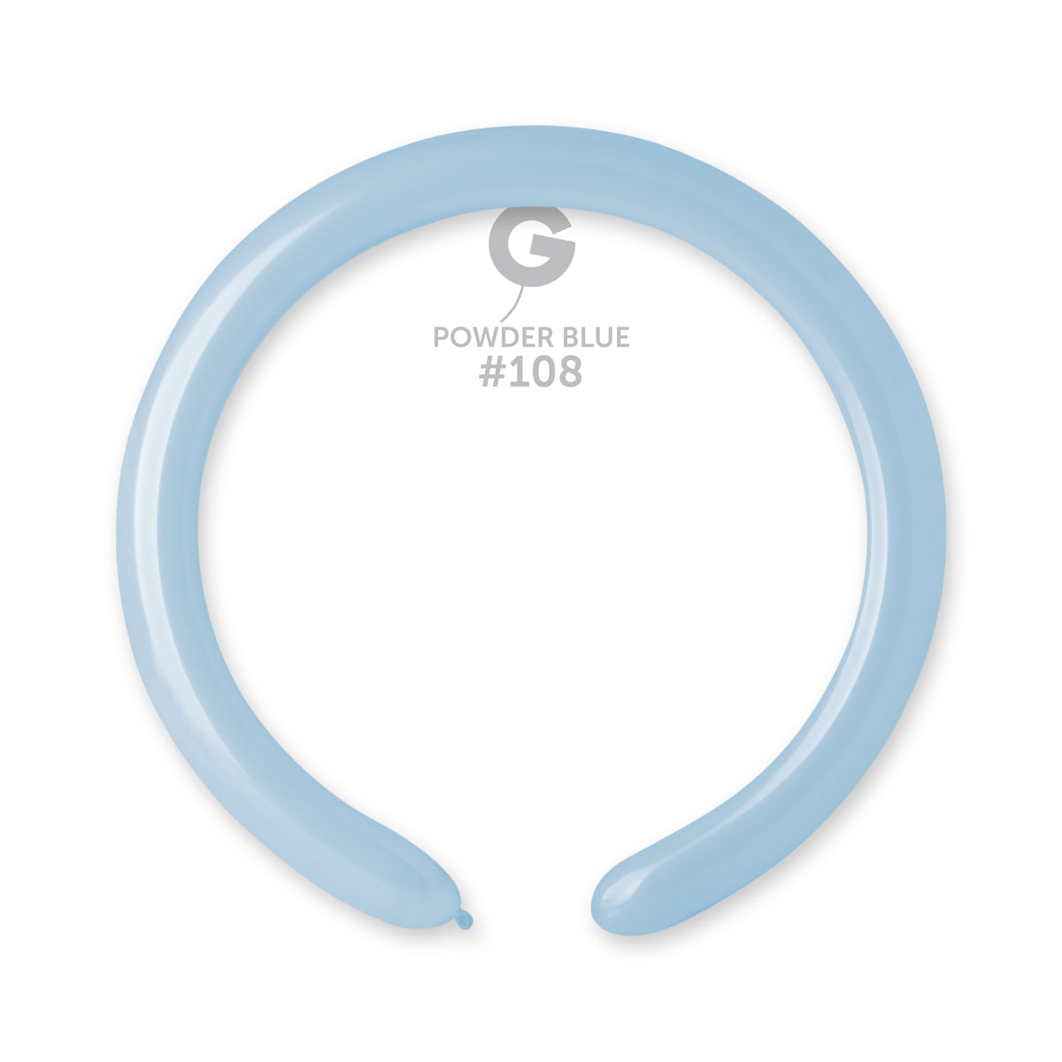 Baloane Latex Modelaj 5/152cm Powder Blue Marshmallow D4.Q260.108