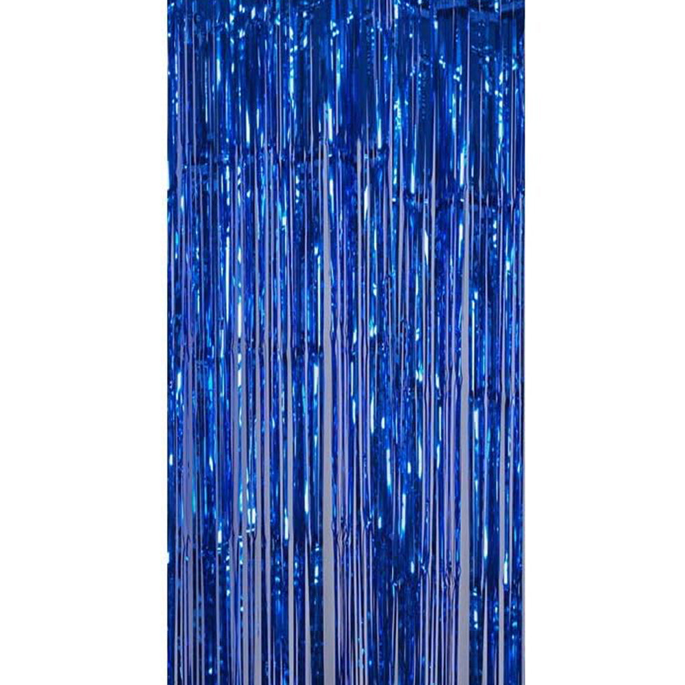 Perdea din folie metalizata Albastra 100x200cm