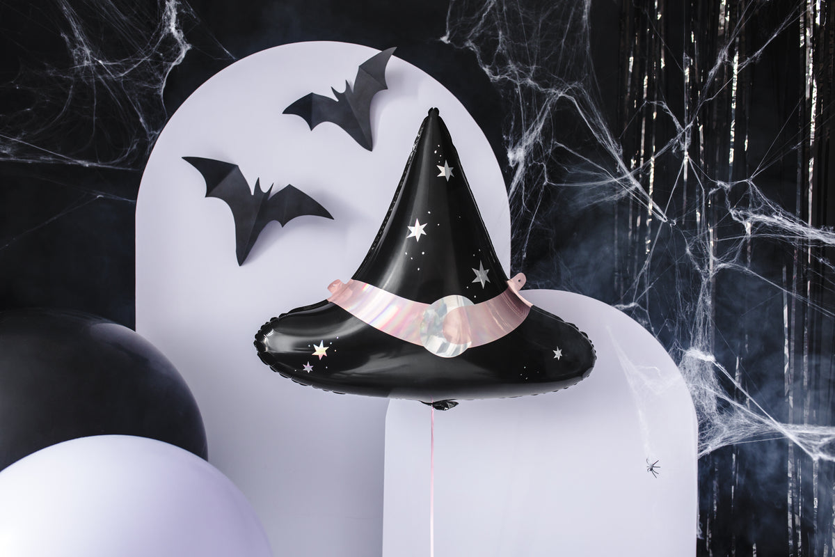 Foil Balloon Witch Hat Figurine