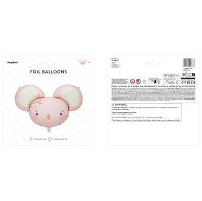 Balon Folie Figurina Cap Soricica 96x64cm