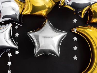 Balon Folie Stea Argintie 70cm