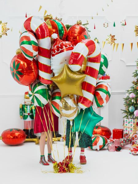 Green Lollipop Foil Balloon 35cm