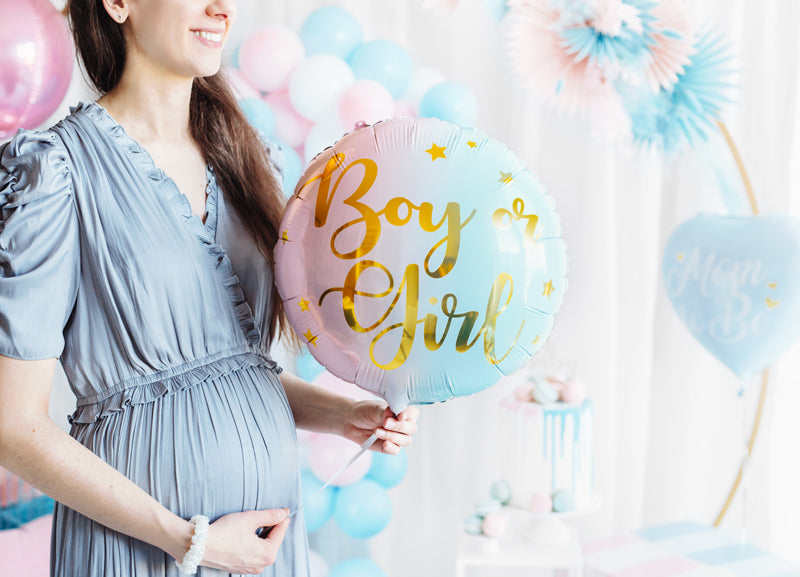 Boy or Girl foil balloon. 43cm