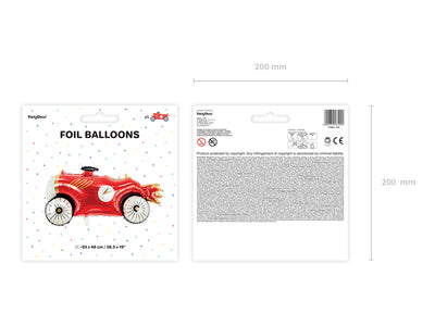 Balon Folie Figurina Masina Curse 111x63xm FB90