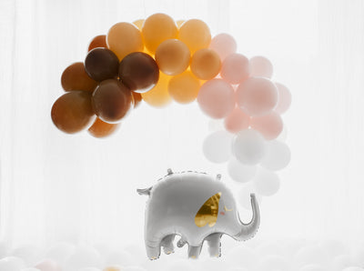 Balon Folie Figurina Elefant Alb 61x46cm FB91