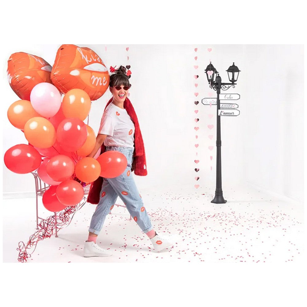 Foil Balloon Lips Figurine 86.5x65cm