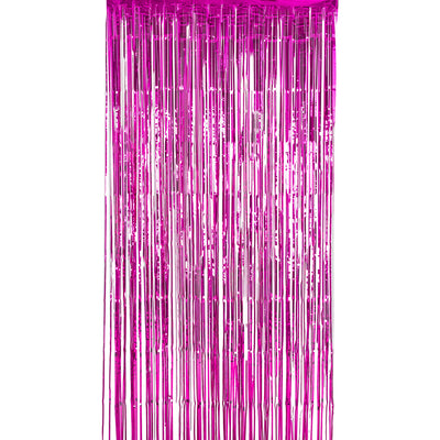 Perdea din folie metalizata Fucsia 100x200cm