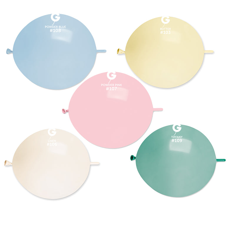 Baloane Latex G-Link 33cm Marshmallow Asortate GL13.110