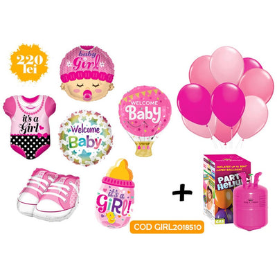 Newborn Balloons Pack GIRL2018510