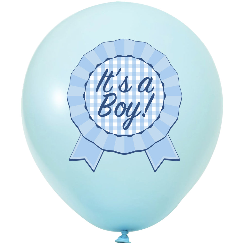Set 12 Baloane Latex 30cm print It's a Boy