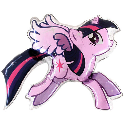 Foil Balloon Figurine Twilight Sparkle My Little Pony 74 x 53cm Grabo