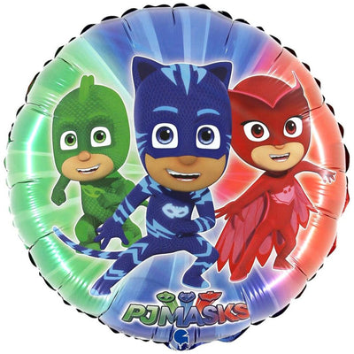 PJ Masks Round Foil Balloon 46cm Grabo