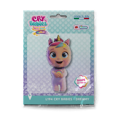 Foil Balloon Figurine Cry Babies Dreamy 102 cm Grabo
