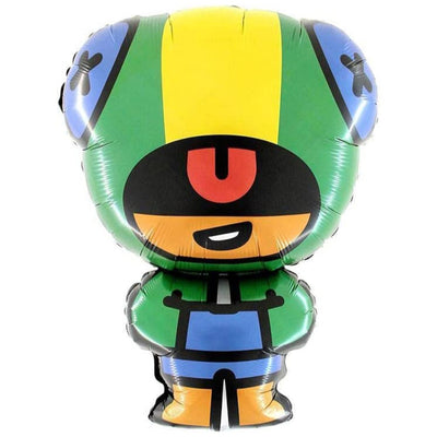 Foil Balloon Figure Leon - Brawl Stars 44 x 61cm Grabo