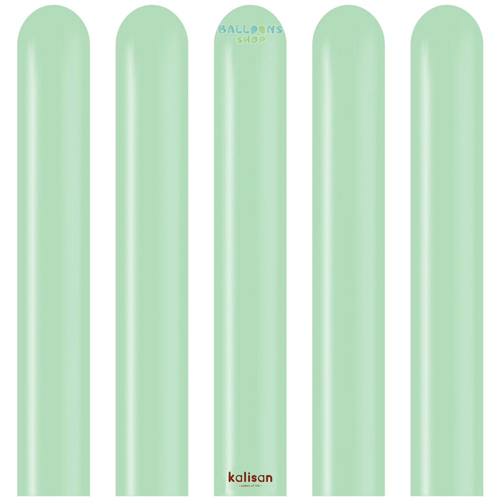 Latex Modeling Balloons 5/152cm Macaron Green Q260.3004 Kalisan